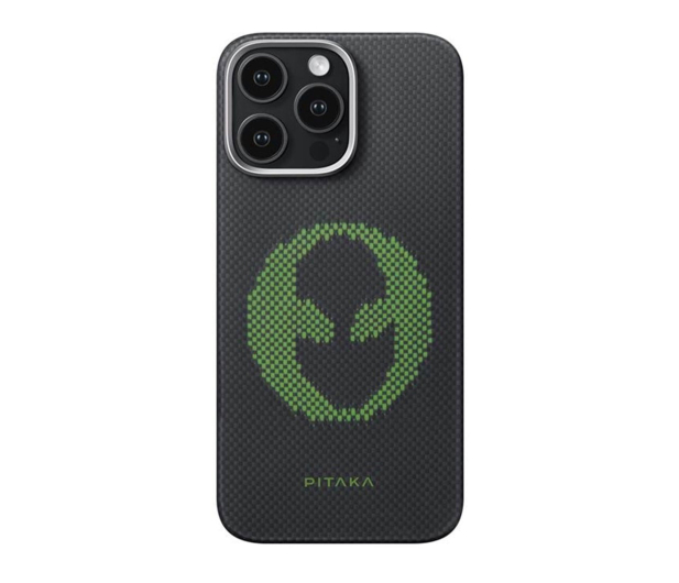 PITAKA x Aries Tactile Woven Case do iPhone 16 Pro Alien - 1541546 - zdjęcie